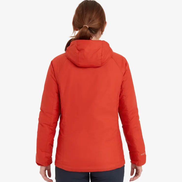 Montane Womens Respond Hoodie - Saffron Red Sale