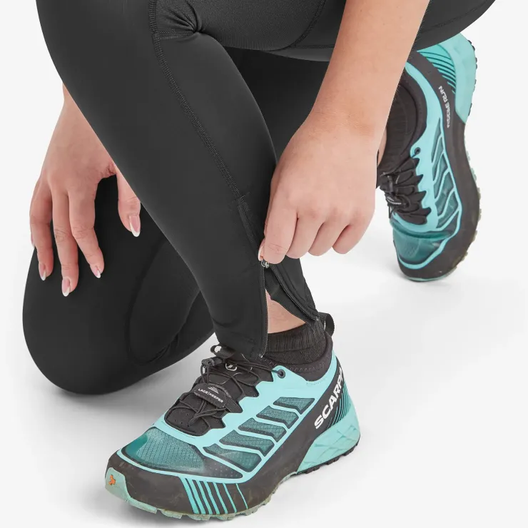 Montane Womens Slipstream Trail Tights - Black Fashion