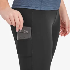 Montane Womens Slipstream Trail Tights - Black Fashion