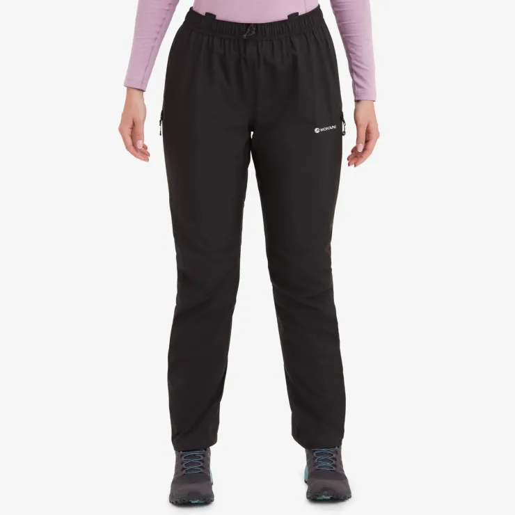 Montane Womens Solution Pants - Black Hot