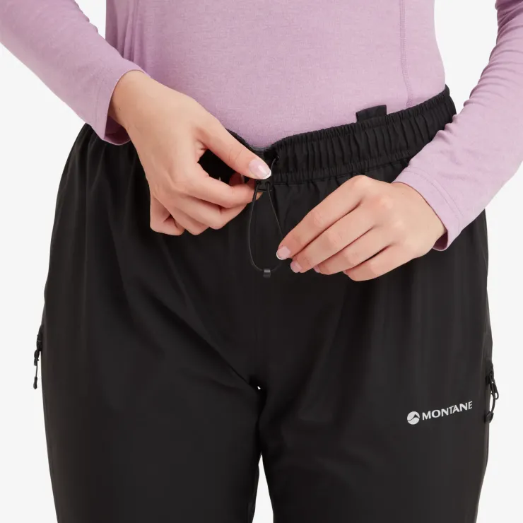 Montane Womens Solution Pants - Black Hot