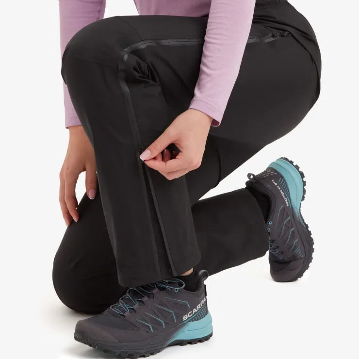 Montane Womens Solution Pants - Black Hot