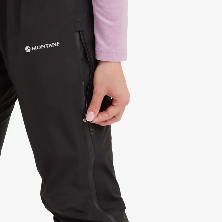 Montane Womens Solution Pants - Black Hot
