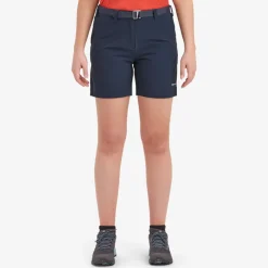 Montane Womens Terra Stretch Lite Shorts - Eclipse Blue Clearance