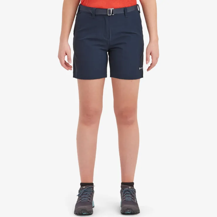 Montane Womens Terra Stretch Lite Shorts - Eclipse Blue Clearance