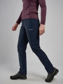 Montane Womens Terra Stretch Lite Pants - Eclipse Blue Sale