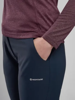 Montane Womens Terra Stretch Lite Pants - Eclipse Blue Sale