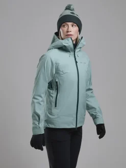 Montane Womens Torren Waterproof Jacket - Sea Mist New