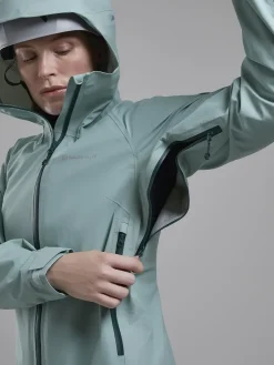 Montane Womens Torren Waterproof Jacket - Sea Mist New