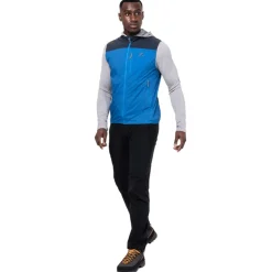 Mountain Equipment Mens Aerotherm Vest - Blue Nights-Ember New
