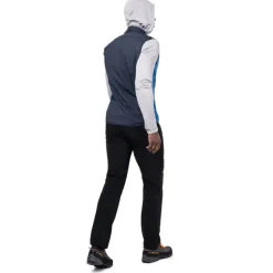 Mountain Equipment Mens Aerotherm Vest - Blue Nights-Ember New