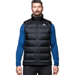 Mountain Equipment Mens Lightline Vest - Black Fashion