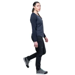 Mountain Equipment Womens Redline LS Tee - Cosmos Stripe-Cosmos Online