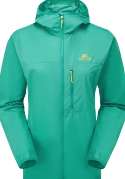 Mountain Equipment Womens Aerofoil Hooded Jacket - Jade Sale