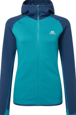 Mountain Equipment Womens Eclipse Hooded Jacket - Topaz-Medieval Best