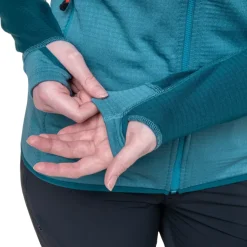 Mountain Equipment Womens Eclipse Hooded Jacket - Topaz-Medieval Best