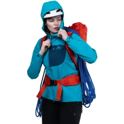 Mountain Equipment Womens Squall Hooded Jacket - Chili Red-Merlot Fashion