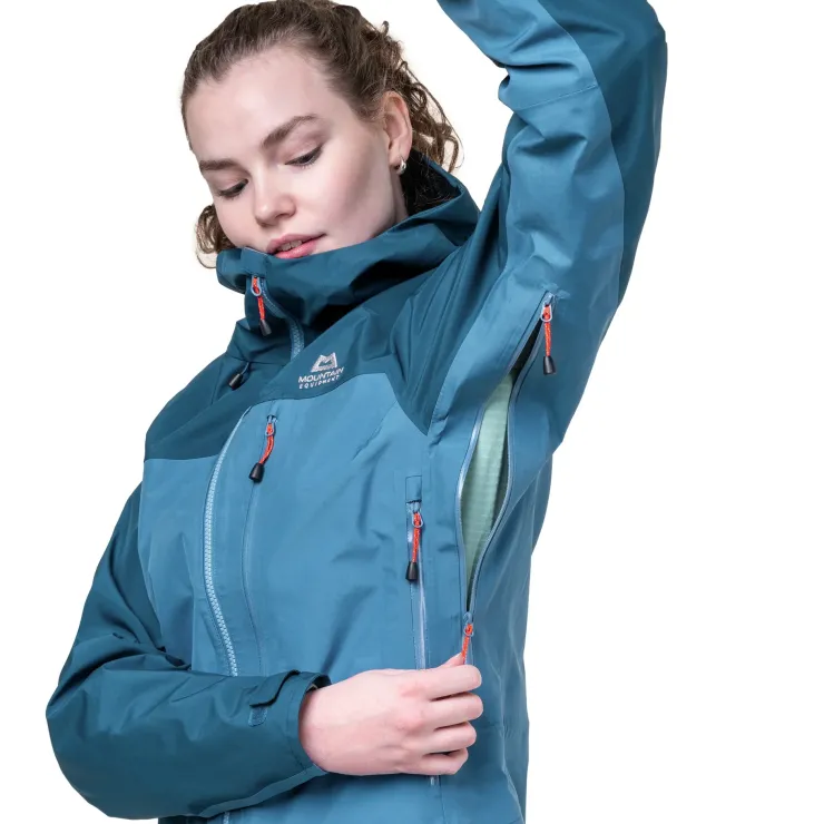 Mountain Equipment Womens Makalu Jacket - Mykonos-Majolica Clearance