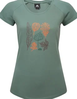 Mountain Equipment Womens Leaf Tee - Sage Hot