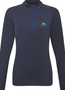 Mountain Equipment Womens Cerrig LS Zip-T - Cosmos Sale