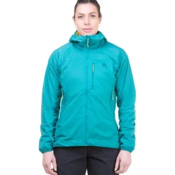 Mountain Equipment Womens Aerotherm Jacket - Jade Hot