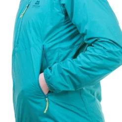 Mountain Equipment Womens Aerotherm Jacket - Jade Hot