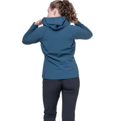 Mountain Equipment Womens Arrow Hooded Jacket - Chili Red-Dusk New