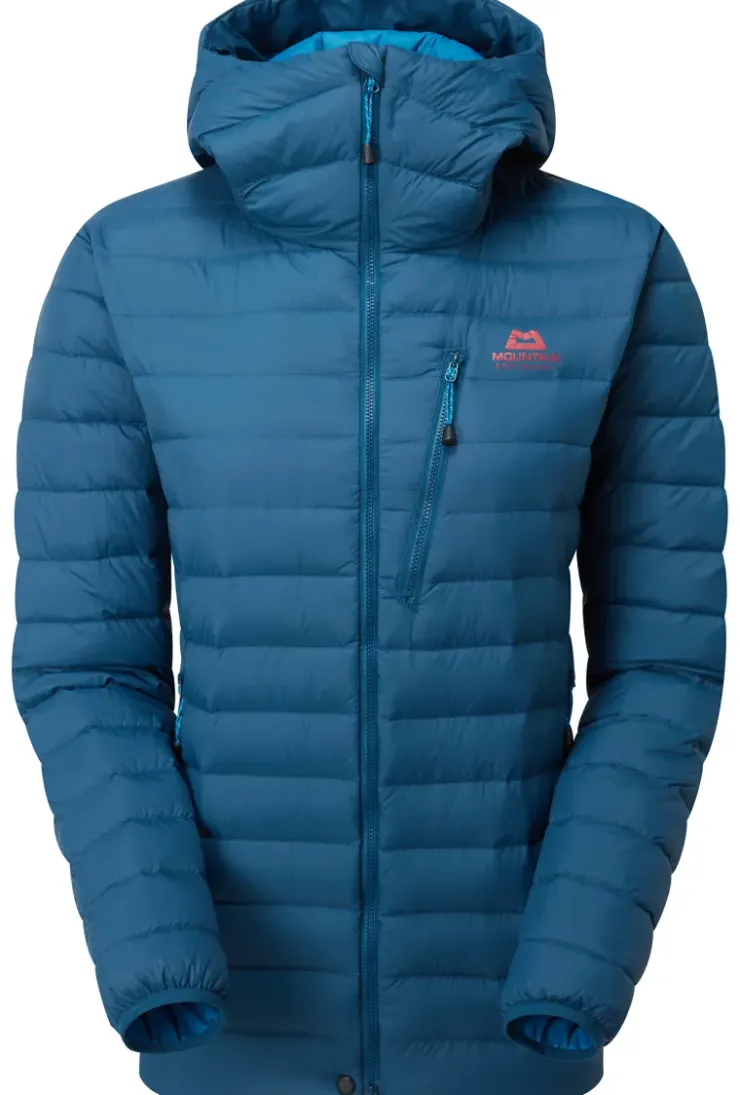 Mountain Equipment Womens Earthrise Hooded Jacket - Majolica Blue Hot