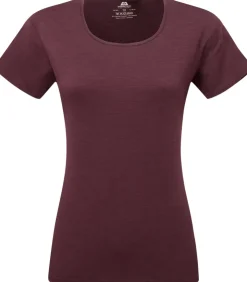 Mountain Equipment Womens Tempi Tee - Raisin Discount