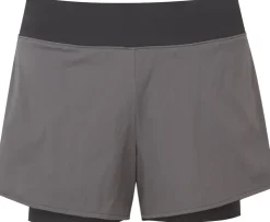 Mountain Equipment Womens Dynamo Twin Shorts - Obsidian-Black Best