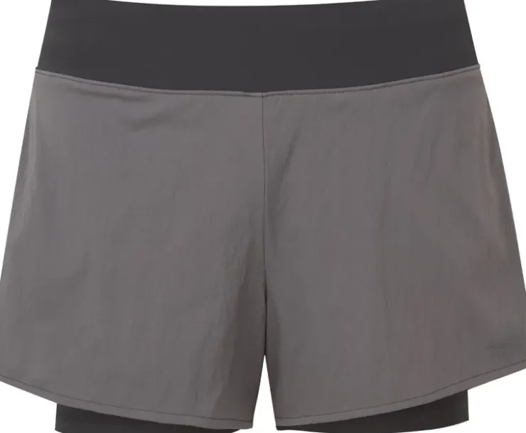 Mountain Equipment Womens Dynamo Twin Shorts - Obsidian-Black Best