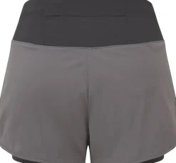 Mountain Equipment Womens Dynamo Twin Shorts - Obsidian-Black Best