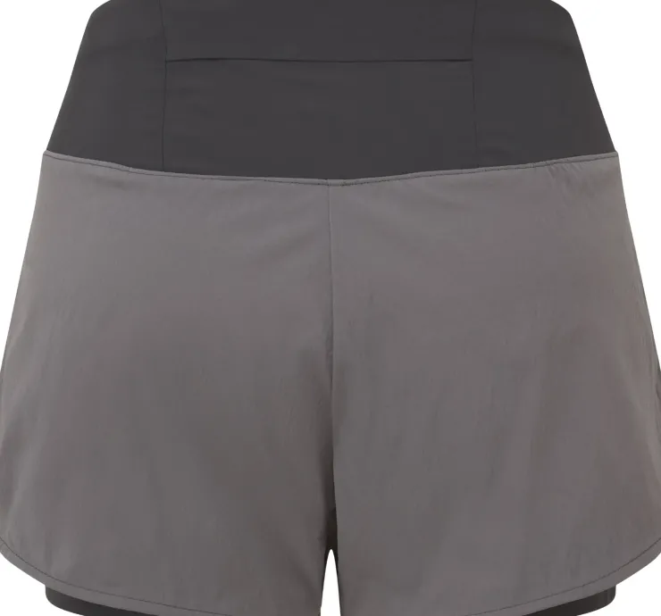 Mountain Equipment Womens Dynamo Twin Shorts - Obsidian-Black Best