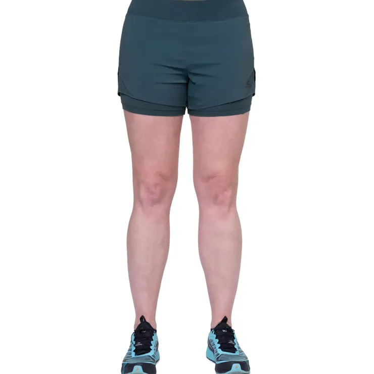 Mountain Equipment Womens Dynamo Twin Shorts - Obsidian-Black Best