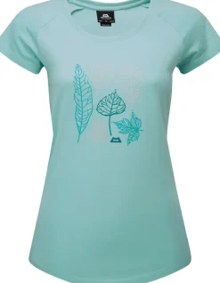 Mountain Equipment Womens Leaf Tee - Aqua Online