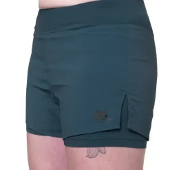 Mountain Equipment Womens Dynamo Twin Shorts - Majolica Blue New
