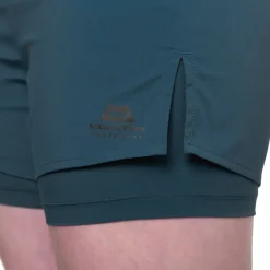 Mountain Equipment Womens Dynamo Twin Shorts - Majolica Blue New