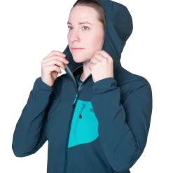 Mountain Equipment Womens Echo Hooded Jacket - Majolica-Topaz Fashion