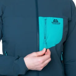 Mountain Equipment Womens Echo Hooded Jacket - Majolica-Topaz Fashion