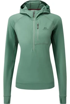 Mountain Equipment Womens Aiguille Hooded Top - Sage Sale