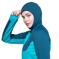 Mountain Equipment Womens Aiguille Hooded Top - Sage Sale