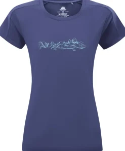 Mountain Equipment Womens Headpoint Skyline Tee - Amethyst Outlet