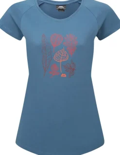 Mountain Equipment Womens Leaf Tee - Stellar Blue Best