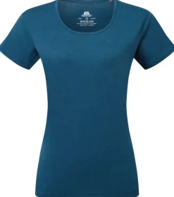 Mountain Equipment Womens Tempi Tee - Majolica Blue Discount