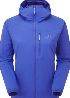 Mountain Equipment Womens Aerotherm Jacket - Vivid Blue Clearance