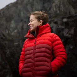 Mountain Equipment Womens Superflux Jacket - Chili Red-Merlot Best