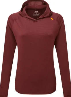 Mountain Equipment Womens Glace Hooded Top - Raisin Online