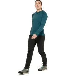 Mountain Equipment Womens Glace Hooded Top - Raisin Online