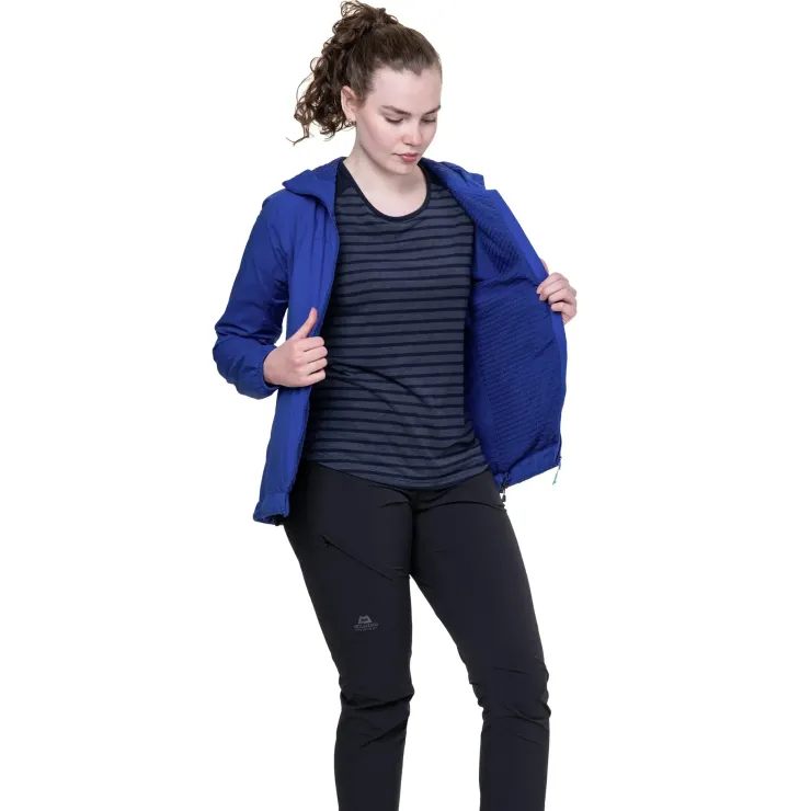 Mountain Equipment Womens Aerotherm Jacket - Blue Nights Fashion