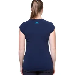 Mountain Equipment Womens Equinox Tee - Bluefin Stripe Sale